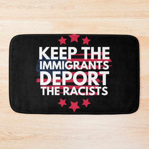 Item preview, Keep the immigrants deport the racists designed and sold by CrownsStore.