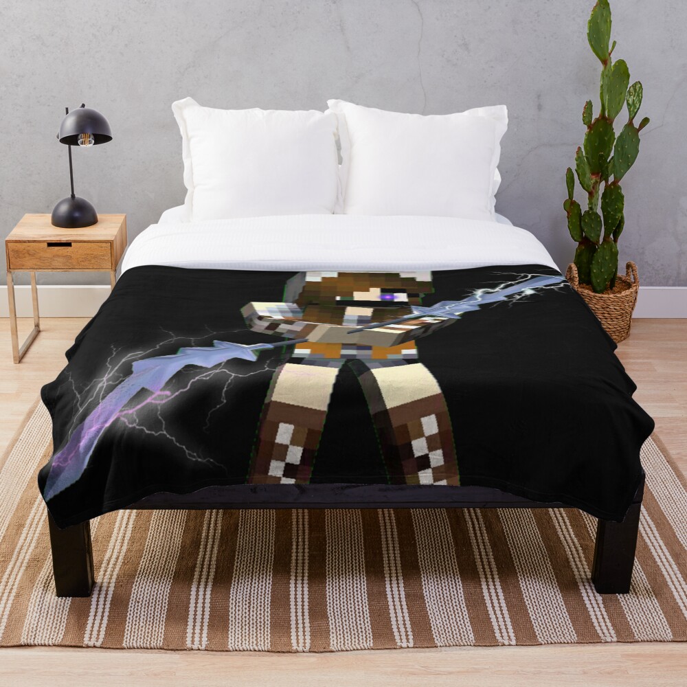 " minecraft " Throw Blanket for Sale by Kiri311 Redbubble