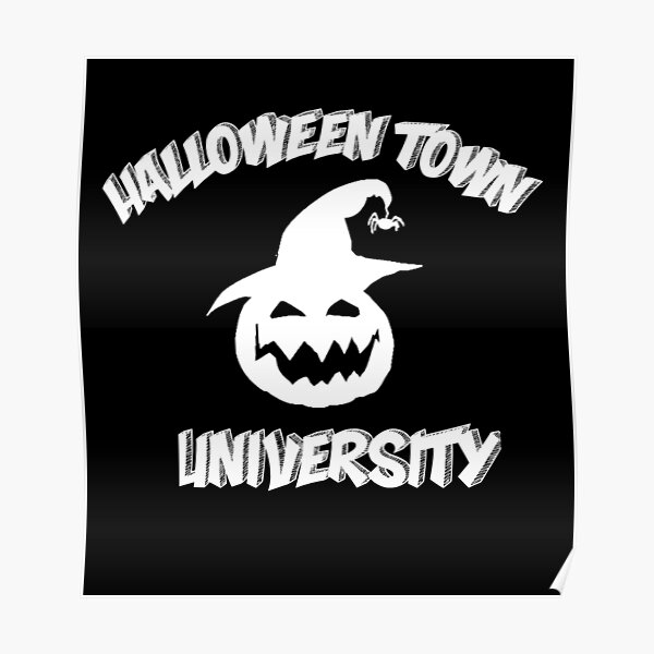 Download Halloween Town Posters Redbubble