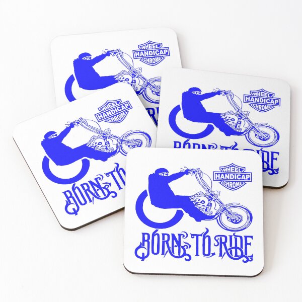 Item preview, Handicap; Born To Ride; designed and sold by StickerApe.