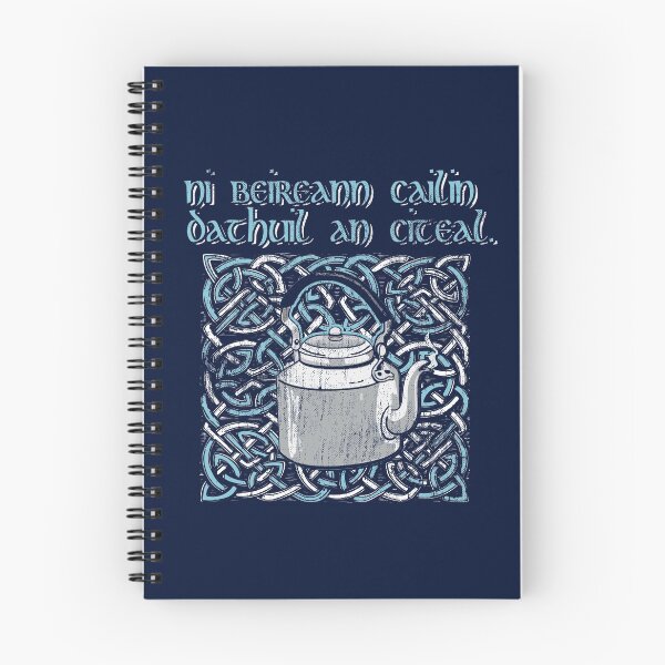 Item preview, Gaelic Quotes BEAUTY DOESN'T BOIL THE KETTLE Celtic Irish Knots St. Patrick's Day designed and sold by TopTeeShop.