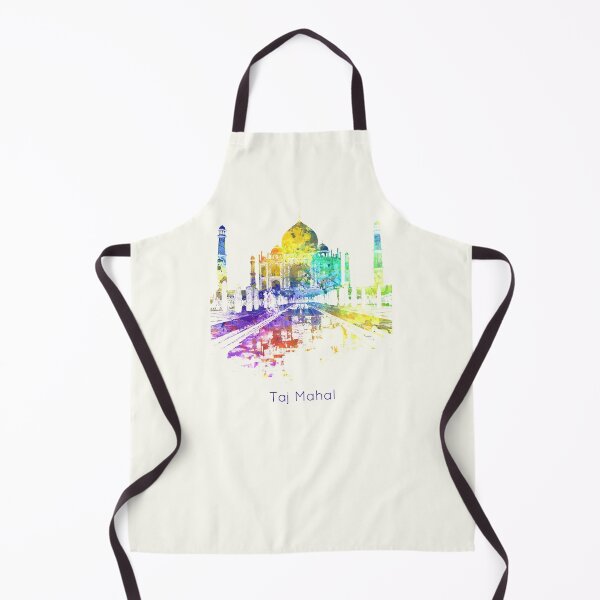 Item preview, Taj Mahal - Colourful Skyline designed and sold by SeraphineArts.