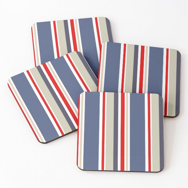 Item preview, Red, White and Blue Sailor Stripe Pattern designed and sold by CreativeBridge.