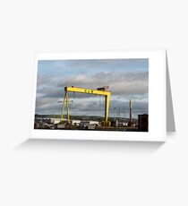 Harland and Wolff Belfast Greeting Card