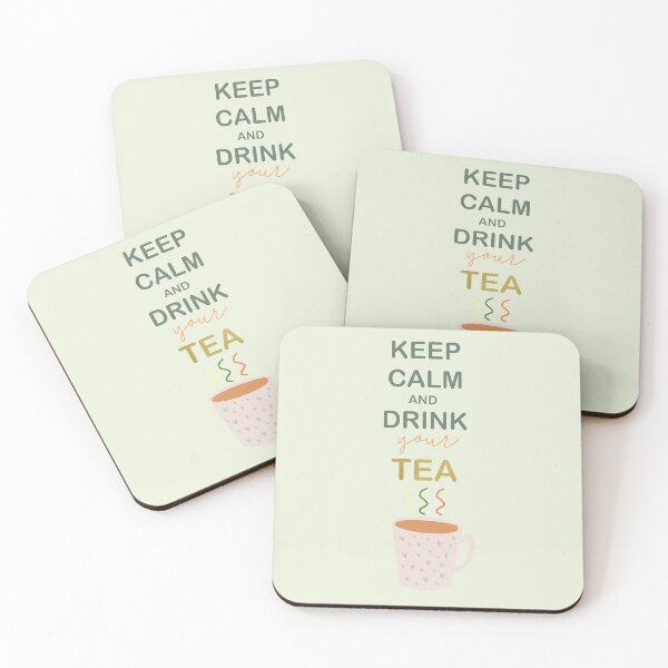 Item preview, Keep calm and drink your tea designed and sold by Little Bright Line.