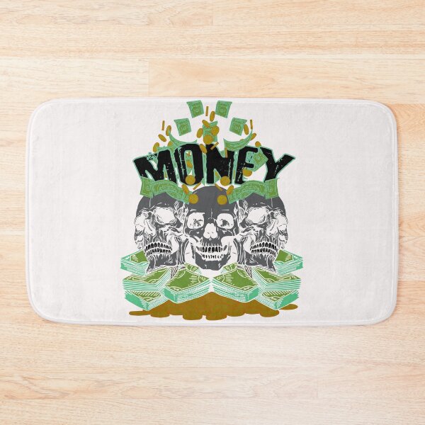 Item preview, Money Bills Coins Skull Gold Dollar Bills Euro Money designed and sold by tarek25.