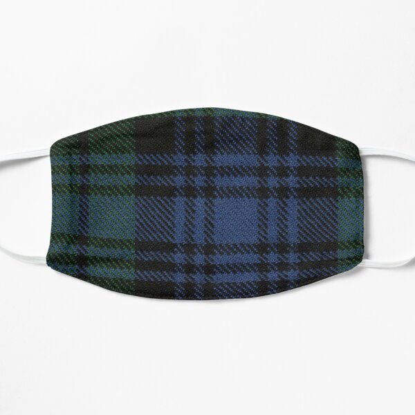 Black Watch Tartan Flat Mask