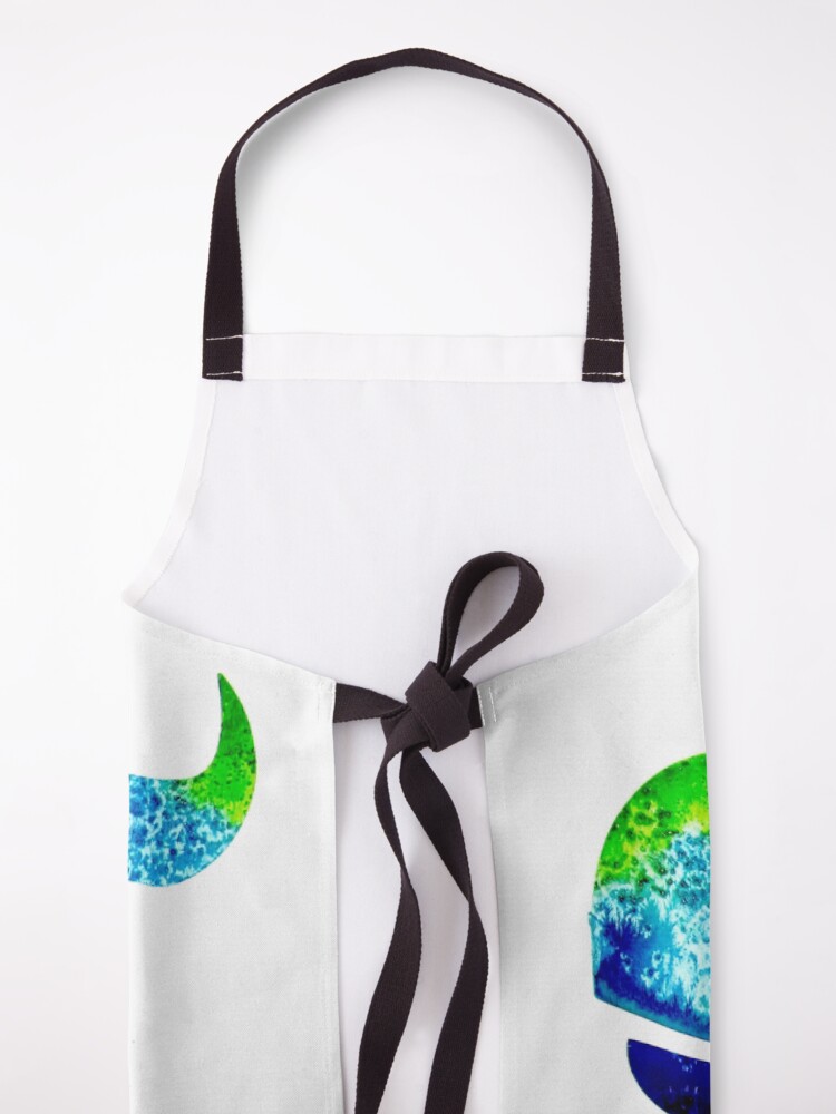 Alternate view of Whale Cartoon Apron