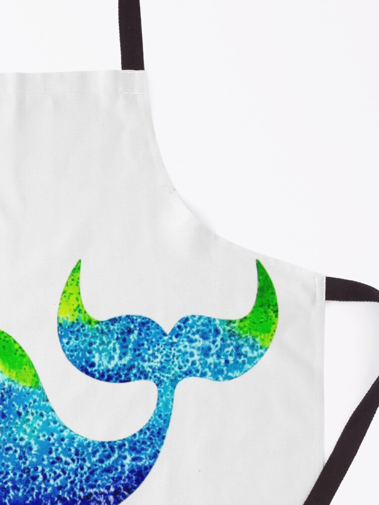Alternate view of Whale Cartoon Apron