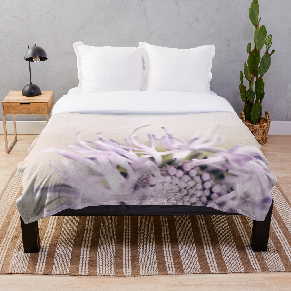 Flower Mystical Throw Blanket