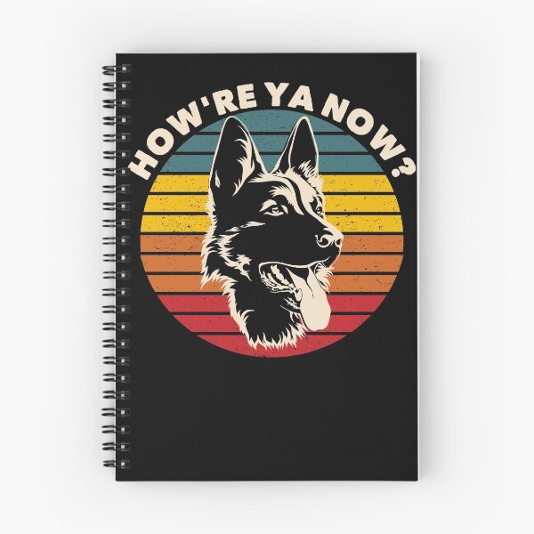 Item preview, How're Ya Now Funny Canadian Greeting German Shepherd Dog designed and sold by Zeelicious Designs.