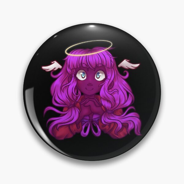 Item preview, Angie Yonaga Angel Illustration- Purple designed and sold by SkeletalAxolotl.