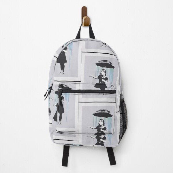 Item preview, Banksy Umbrella Girl With Rain New Orleans  designed and sold by WE-ARE-BANKSY.