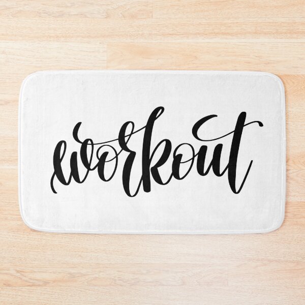 Item preview, WORKOUT typographic design designed and sold by Fernando Ariel.