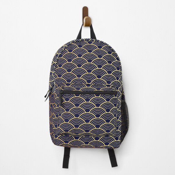 Item preview, Japanese Pattern | Circles | Golden | Premium designed and sold by Minimalwiz.