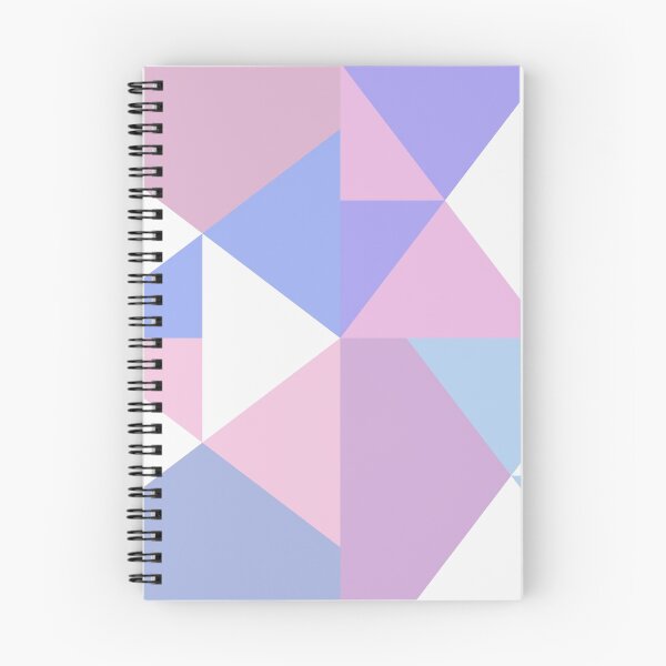 Item preview, Geometric Triangles Pattern - Blue and Pink designed and sold by Cato99.