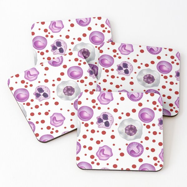 Item preview, White Blood Cells WBCs Pattern Monocytes designed and sold by labstud.