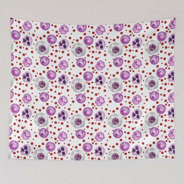 Item preview, White Blood Cells WBCs Pattern Monocytes designed and sold by labstud.