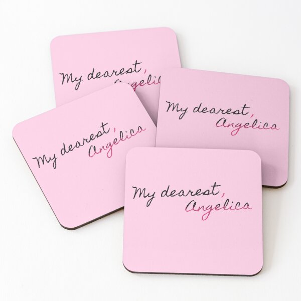 Item preview, My dearest, Angelica Hamilton Quote designed and sold by MonMonTales.