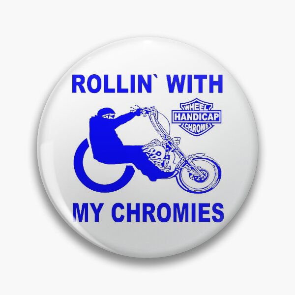 Item preview, Handicap; Rolling with Chromies; designed and sold by StickerApe.