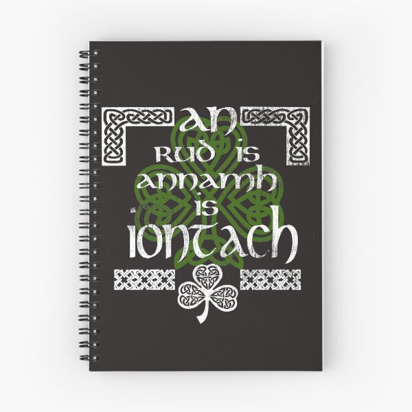 Item preview, Gaelic Quotes THE THING THAT SELDOM IS WONDERFUL Celtic Irish Knots St. Patrick's Day designed and sold by TopTeeShop.