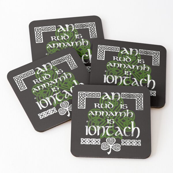 Item preview, Gaelic Quotes THE THING THAT SELDOM IS WONDERFUL Celtic Irish Knots St. Patrick's Day designed and sold by TopTeeShop.