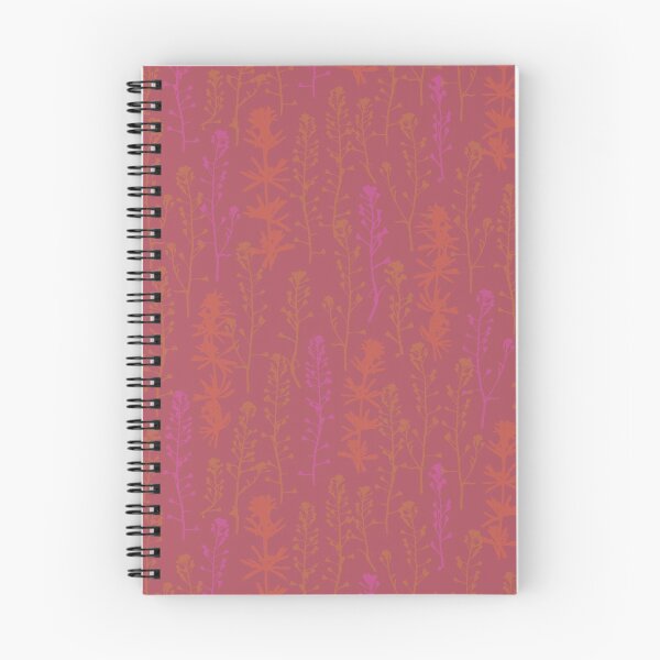 Item preview, Crimson haze. Autumn. Wild herbs seamless pattern on dark magenta. Stay wild. Wild life designed and sold by Yulia Chepurova.