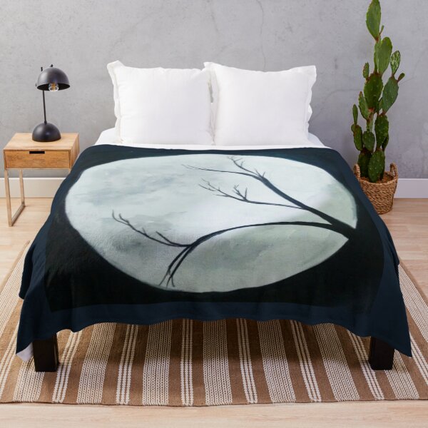 Item preview, Midnight Moon and Tree designed and sold by ArtbyCharmante.