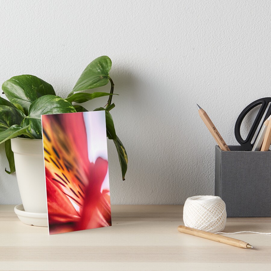 Flower Mystical Art Board Print