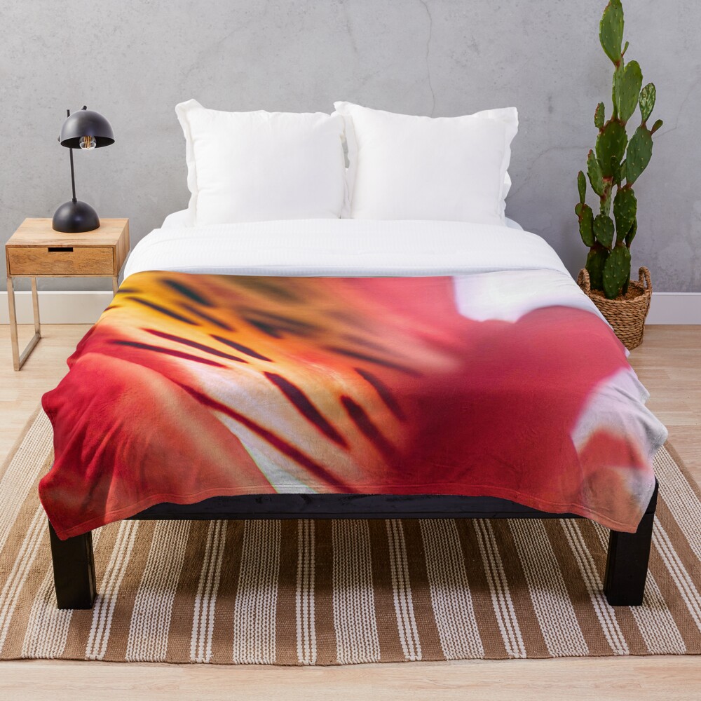 Flower Mystical Throw Blanket