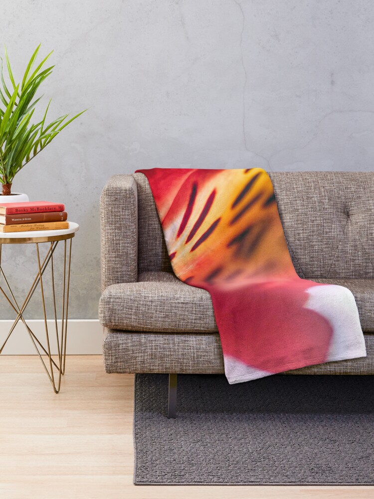 Alternate view of Flower Mystical Throw Blanket
