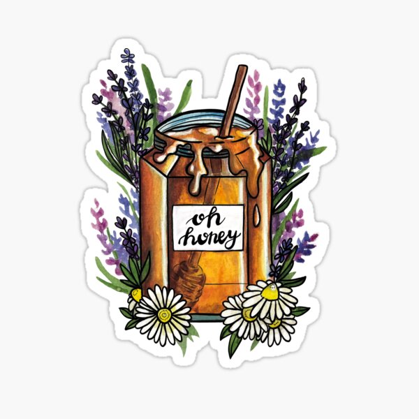 Item preview, Oh honey! lavender designed and sold by raffaelas-art.