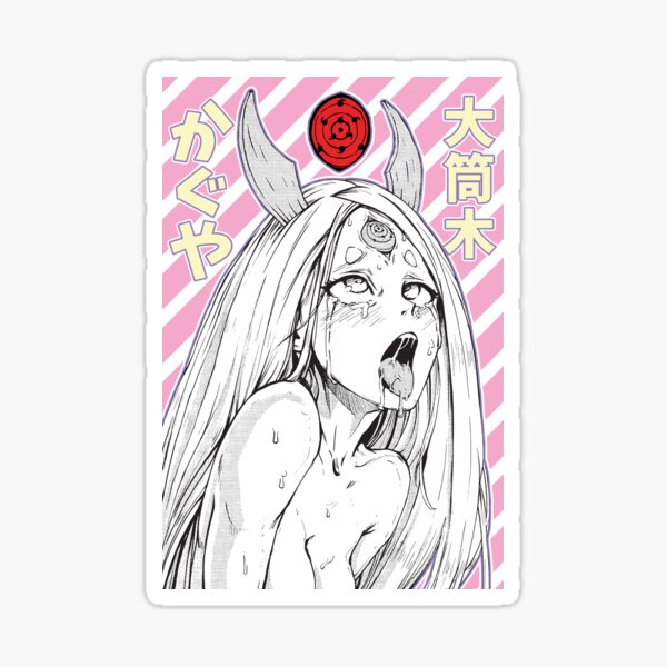 Kaguya Otsutsuki Ahegao Sticker