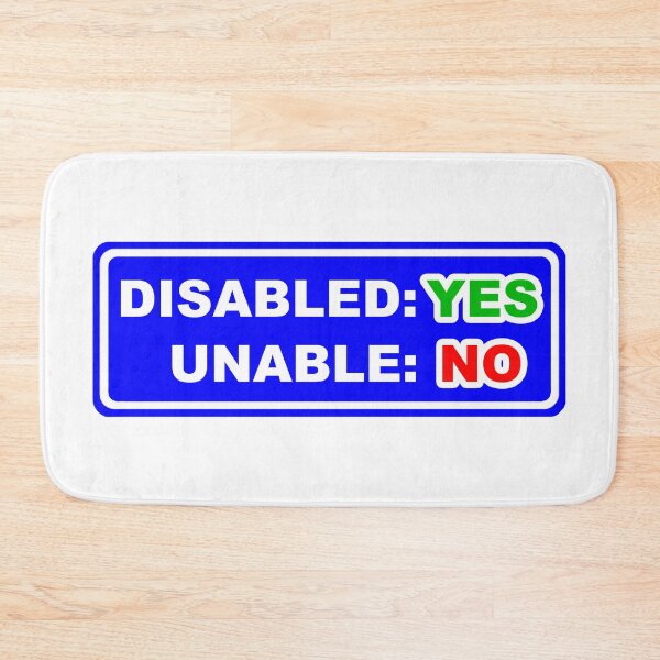 Item preview, Handicap; designed and sold by StickerApe.