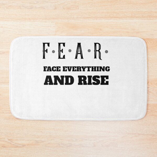 Item preview, Fear: face everything and rise!  designed and sold by AllGoodViBesCo.