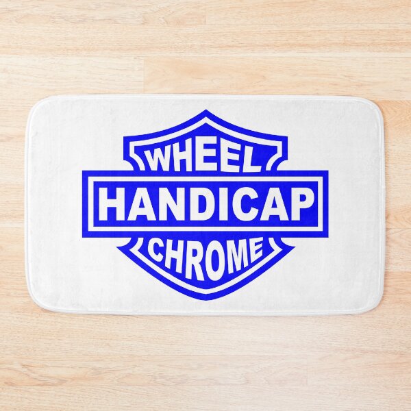 Item preview, Handicap; Wheel Chrome; Patch; Sign; designed and sold by StickerApe.