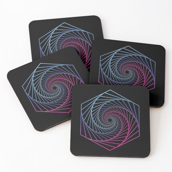 Item preview, Modern Geometric Gradient Spider Web Line Art designed and sold by PolyPixel.