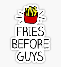 fries before guys - in living color Sticker