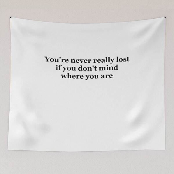 Item preview, you're never really lost saying designed and sold by 6059.