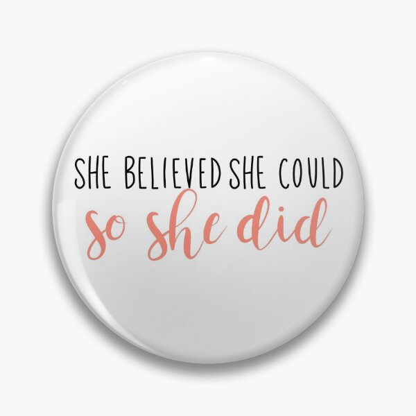 Item preview, She believed she could so she did designed and sold by michalsaitowitz.