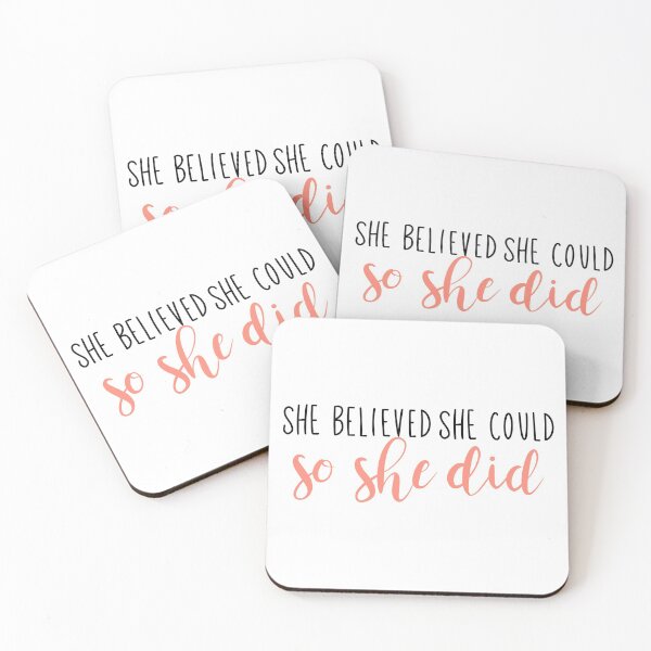 Item preview, She believed she could so she did designed and sold by michalsaitowitz.