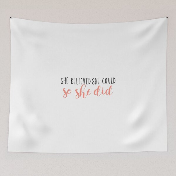 Item preview, She believed she could so she did designed and sold by michalsaitowitz.