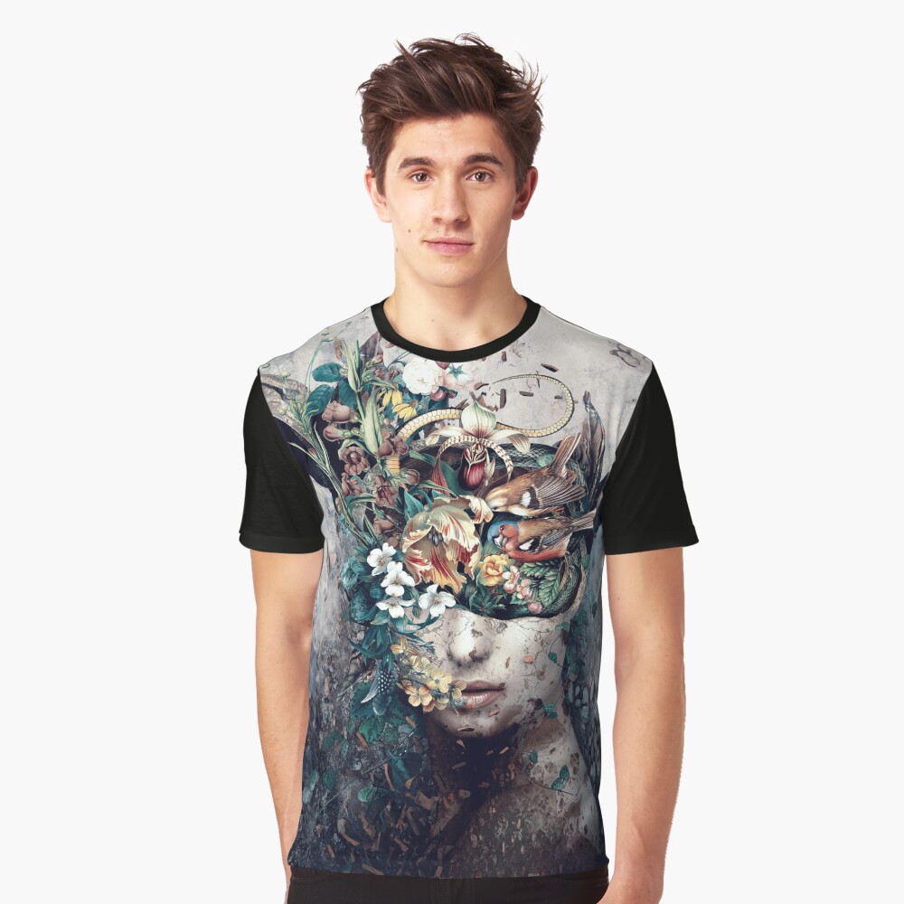 Item preview, Graphic T-Shirt designed and sold by rizapeker.