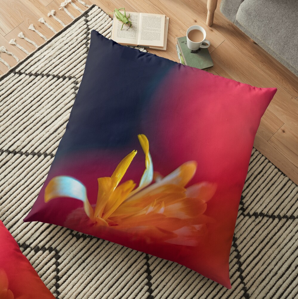 Flower Mystical Floor Pillow