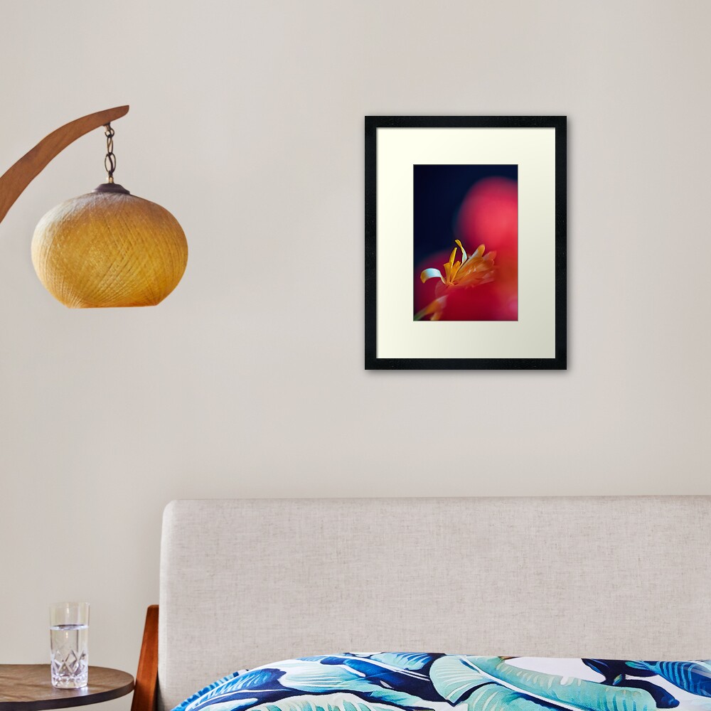 Flower Mystical Framed Art Print