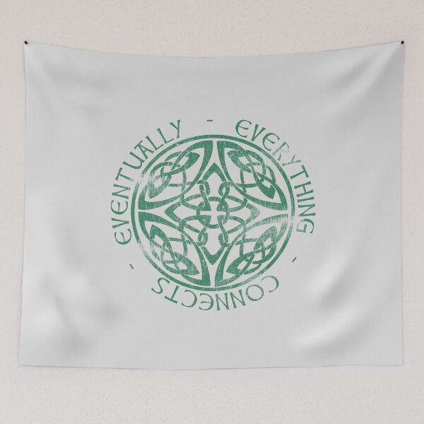 Item preview, Gaelic Quotes Eventually Everything Connects Celtic Irish Knots St. Patrick's Day designed and sold by TopTeeShop.