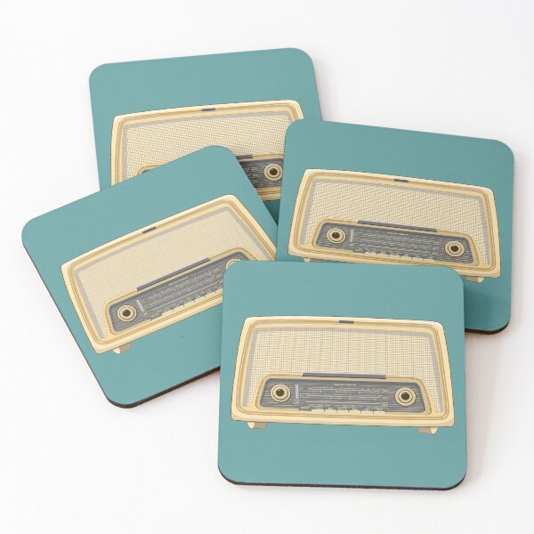 Item preview, Retro radio designed and sold by LowPolyArt2020.