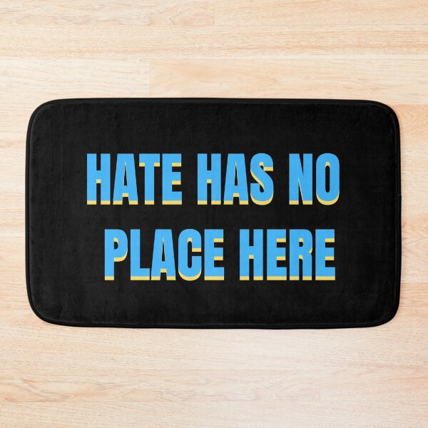 Item preview, Hate has no place here designed and sold by piastrelli.