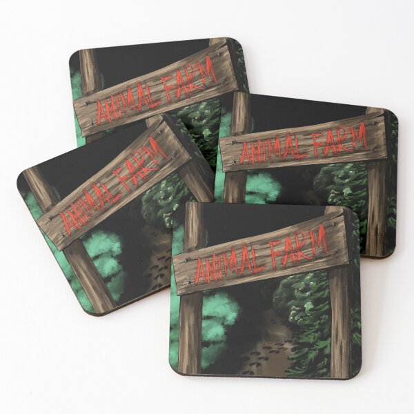 Item preview, Animal Farm by George Orwell designed and sold by emcrawfordart.
