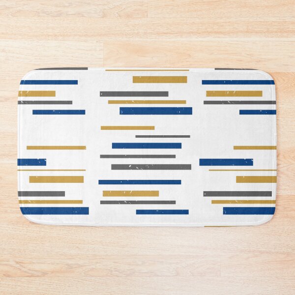Item preview, Blue, Gold and Grey Rectangle Pattern designed and sold by jevelynlustan.